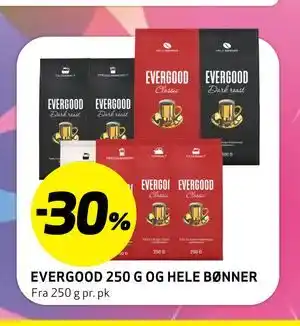 EVERGOOD 250 G OG HELE BØNNER