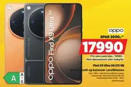 POWER Find X9 Ultra 5G 512 GB tilbud