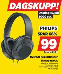 POWER Over Ear hodetelefoner tilbud