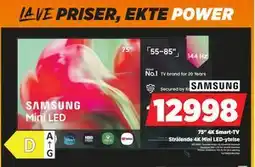 POWER 75 4K Smart-TV tilbud