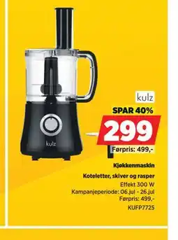 POWER kulz Kjøkkenmaskin tilbud