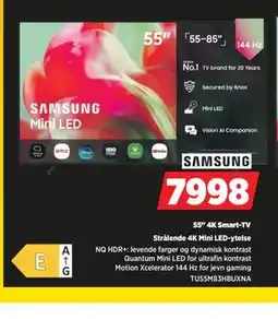 POWER 55 4K Smart-TV tilbud