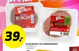 Bunnpris GILDE BACON- OG STORFEBURGER tilbud