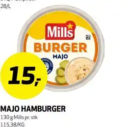 Bunnpris MAJO HAMBURGER tilbud
