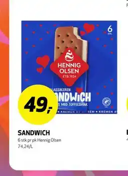 Bunnpris SANDWICH tilbud