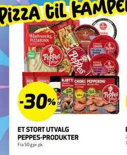 Bunnpris ET STORT UTVALG PEPPES-PRODUKTER tilbud
