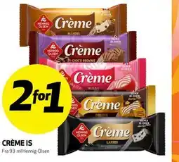 Bunnpris CRÈME IS tilbud