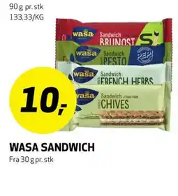 Bunnpris WASA SANDWICH tilbud