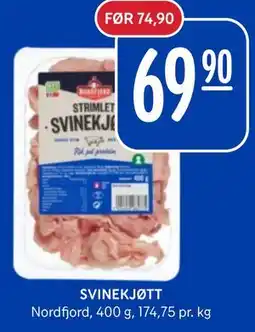 Rema 1000 SVINEKJØTT tilbud