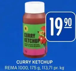 Rema 1000 CURRY KETCHUP tilbud