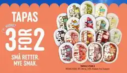 Rema 1000 TAPAS 3 FOR 2 tilbud