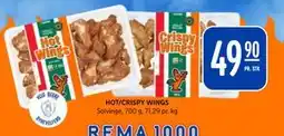 Rema 1000 HOT/CRISPY WINGS tilbud