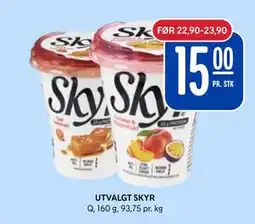 Rema 1000 UTVALGT SKYR tilbud