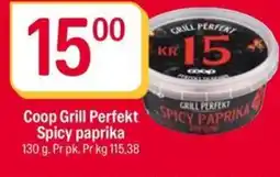 Coop Extra Coop Grill Perfekt Spicy paprika tilbud