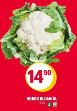 Coop Extra Norsk blomkål tilbud