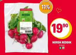 Coop Extra Norsk reddik tilbud