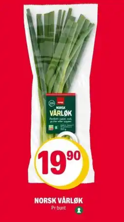 Coop Extra Norsk vårløk tilbud