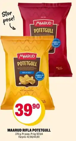 Coop Extra Maarud rifla potetgull tilbud