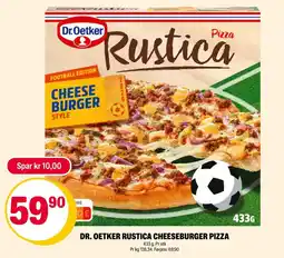 Coop Extra Dr. Oetker rustica cheeseburger pizza tilbud