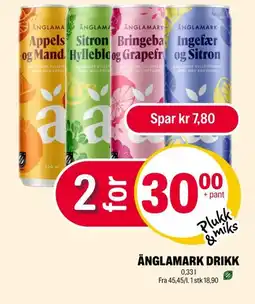 Coop Extra Änglamark drikk tilbud