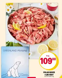 Coop Extra Polar reker i løs vekt tilbud