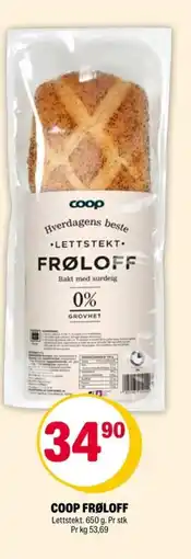 Coop Extra Coop frøloff tilbud