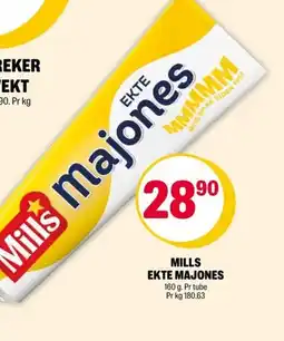 Coop Extra Mills ekte majones tilbud