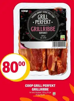Coop Extra Coop grill perfekt grillribbe tilbud