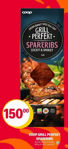 Coop Extra Coop grill perfekt spareribs tilbud
