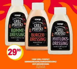 Coop Extra Coop grill perfekt rømmedressing/burgerdressing/ hvitløksdressing tilbud