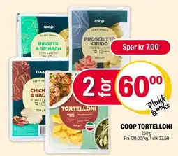 Coop Extra Coop tortelloni tilbud