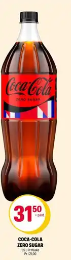 Coop Extra Coca-Cola zero sugar tilbud