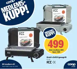 Coop Extra Grab'n Grill Il gassgrill tilbud