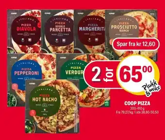 Coop Extra Coop pizza tilbud