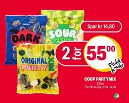Coop Extra Coop partymix tilbud