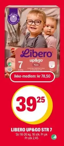 Coop Extra Libero up&go str 7 tilbud