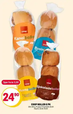 Coop Extra Coop boller 6 pk tilbud