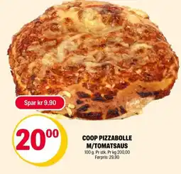 Coop Extra Coop pizzabolle m/tomatsaus tilbud