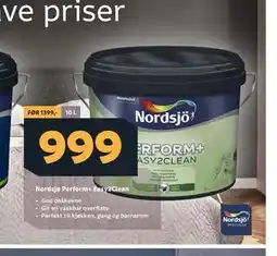 Megaflis Nordsjø Perform+ Easy2Clean tilbud