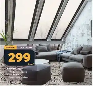 Megaflis Cagliari 22 gris tilbud
