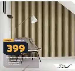 Megaflis Lind akustikk spileelement Lyngen tilbud