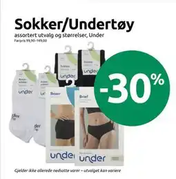 Joker Sokker/Undertøy tilbud