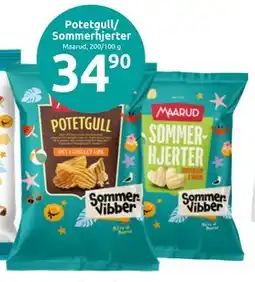 Joker Potetgull/ Sommerhjerter tilbud
