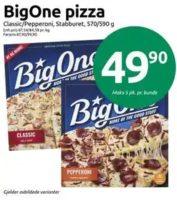 Joker BigOne pizza tilbud