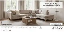 Skeidar MANDAL MODULSOFA tilbud
