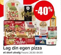 Spar Lag din egen pizza tilbud