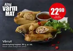 Spar Vårrull tilbud