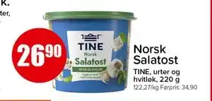 Spar Norsk Salatost tilbud