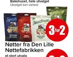 Spar Nøtter fra Den Lille Nøttefabrikken tilbud