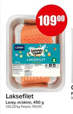Spar Laksefilet tilbud